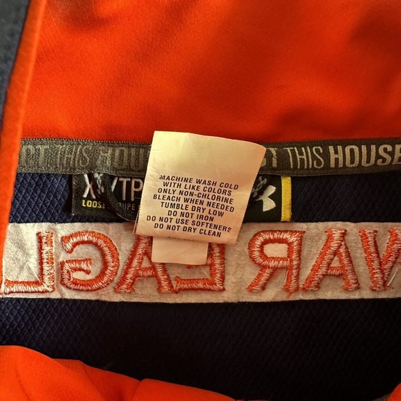 Under Armour Auburn University Golf Jacket Women Size XS Full Zip Blue Active - Picture 11 of 11